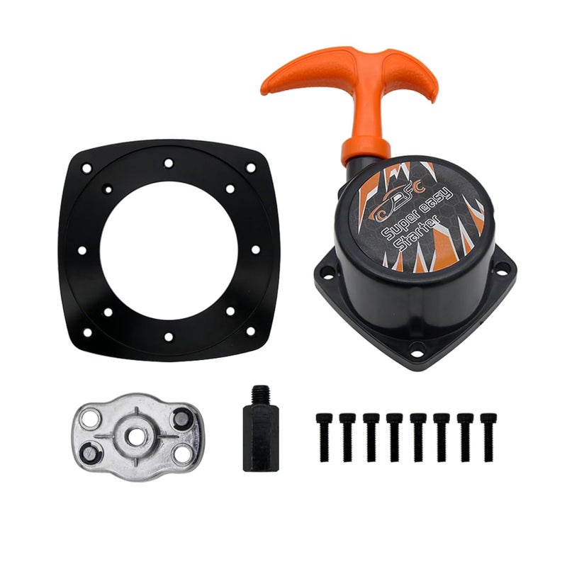 FLMLF Super Easy Pull Starter for Zenoah Chongyang 23CC 26CC 29CC Rovan 23-30.5CC Engine (Yellow) - Image 4